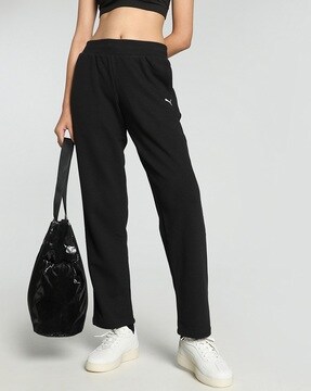 Buy Black Track Pants for Women by LAASA Online Ajio