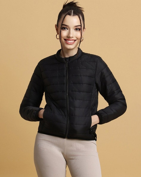 Buy black Jackets Coats for Women by Forever 21 Online Ajio