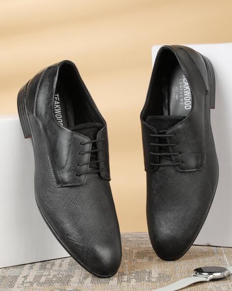 Teakwood leather formal shoes on sale