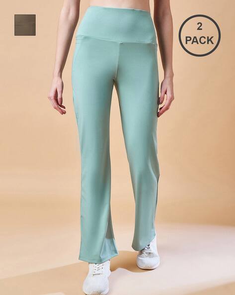 Women Pack of Sports Leggings with Elasticated Waistband