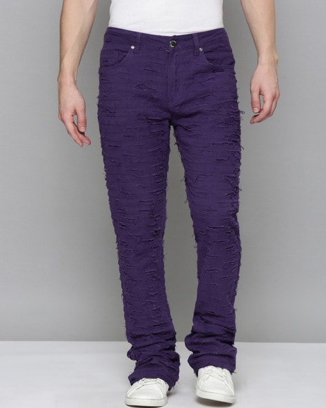 Good American Purple popular Denim Jeans