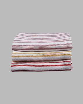 ramraj cotton Pack of 3 Striped Bath Towel-picture-52