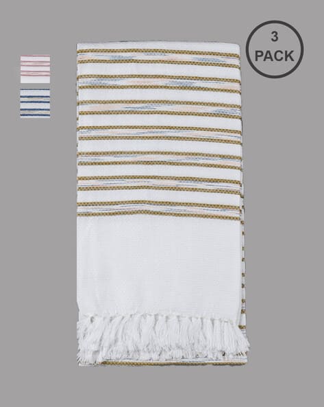 Buy White Towels Bath Robes for Home Kitchen by Ramraj Cotton