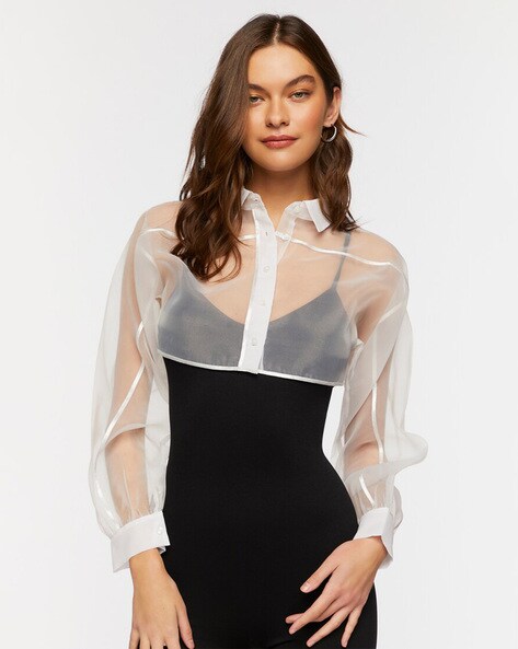 Collar shirts for womens forever 21 on sale