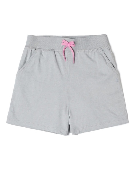 Buy Silver Shorts 3 4ths for Girls by JOCKEY Online Ajio