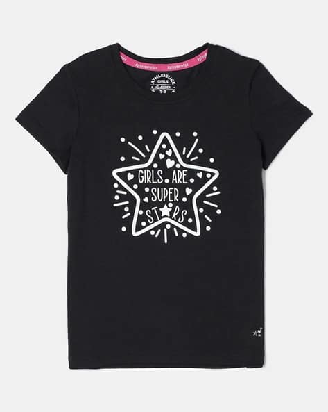 Buy Black Tshirts for Girls by JOCKEY Online