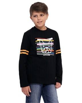 jack & jones Boys Printed Crew-Neck T-Shirt-picture-28