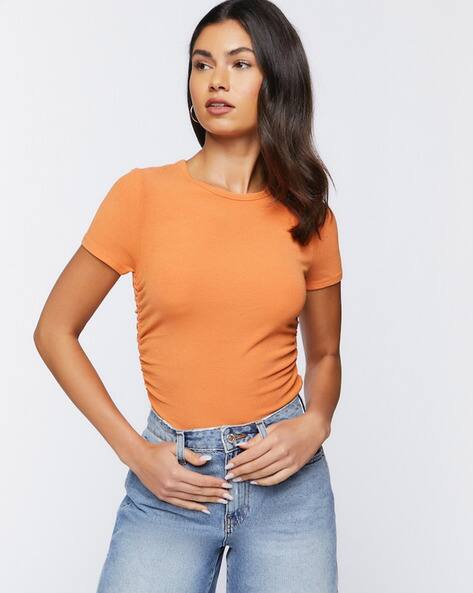forever 21 orange top