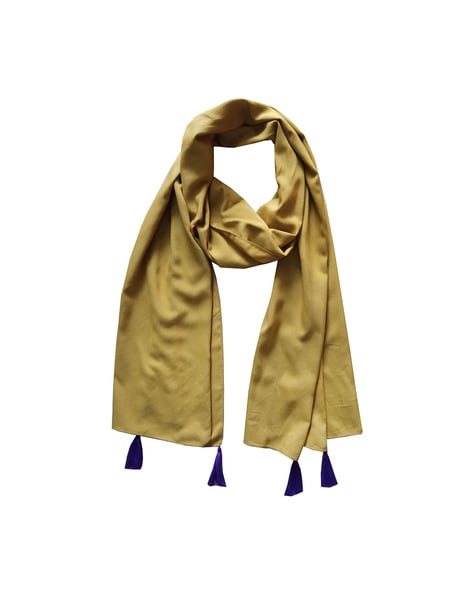 Women Scarves Scarf with Tassels Price in India