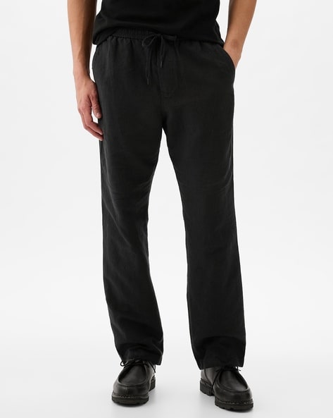 Gap linen trousers mens on sale