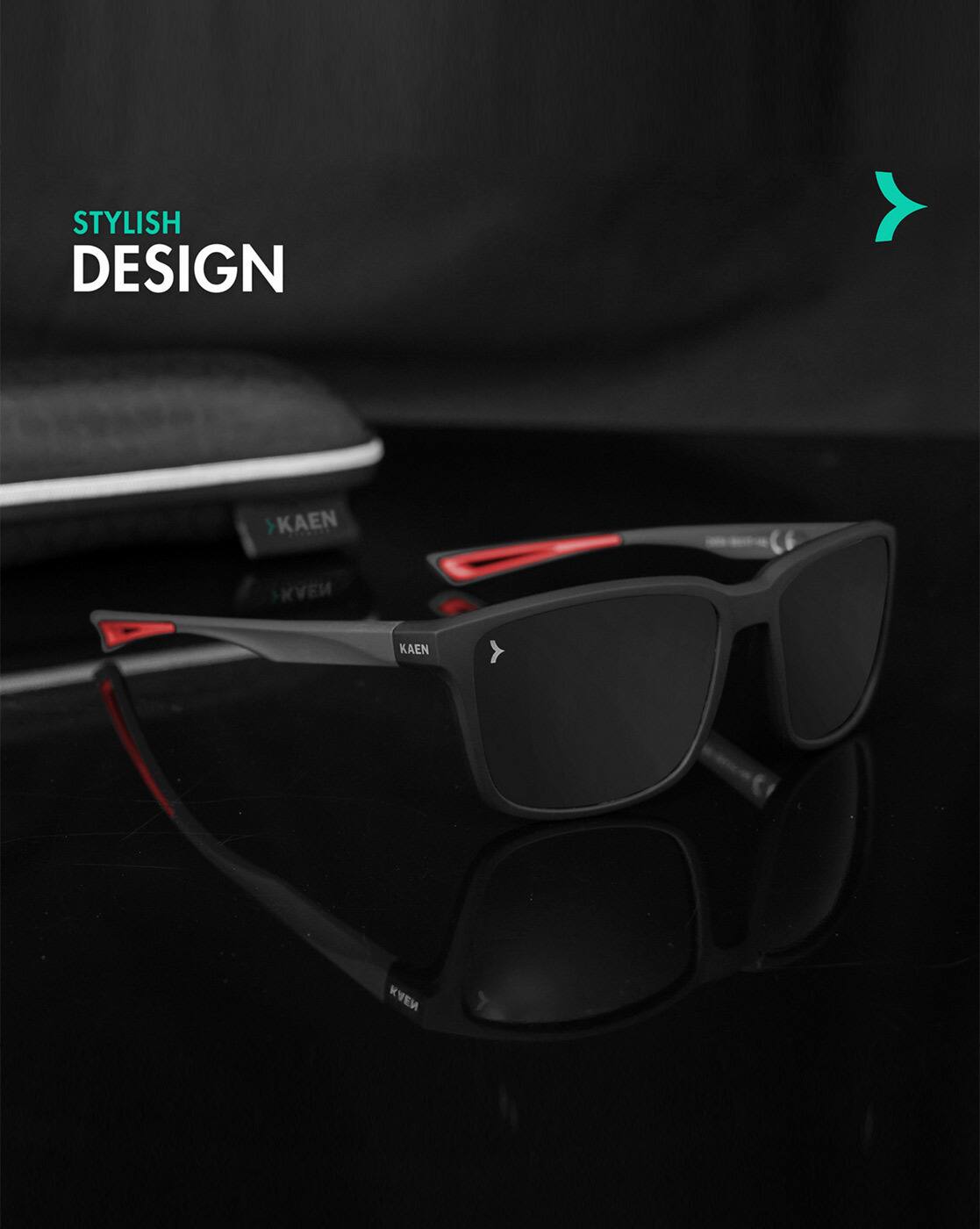 Buy Kaen Eyewear UV-Protected Rectangular Sunglasses Online | Ajio.com