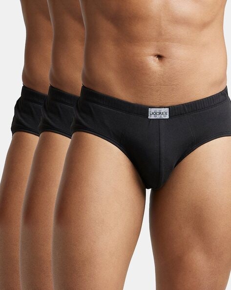 8035 Combed Cotton Poco Brief with Ultrasoft Concealed Waistband