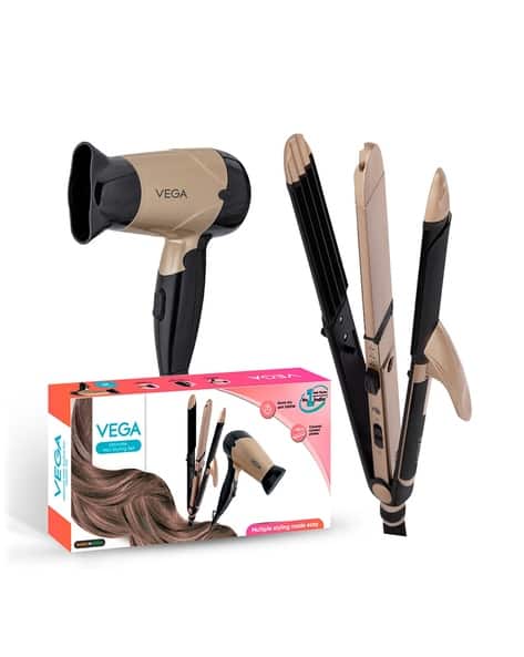 Hair Dryer and Straightener Combo in Hair Styler Hair Dryer for Women  VGGP-10