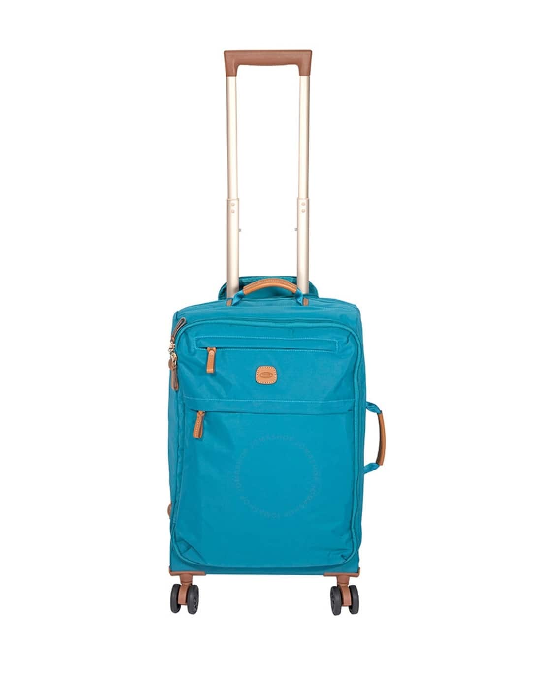 Buy Bric's X-Travel Carry-On Trolley Bag Teal Blue Color Men