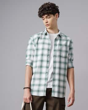 british club Men Moklino Checked Regular Fit Shirt-picture-12