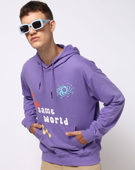 Fashion Relaxed Fit Hooded Sweatshirt