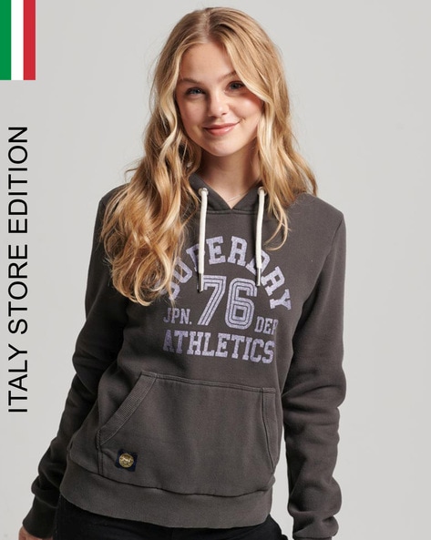 Superdry College Scripted Graphic Hoodie