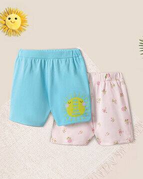 nauti nati Boys Pack of 2 Graphic Print Regular Fit Shorts-picture-32
