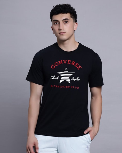 Converse round neck t shirt online