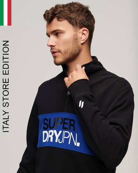 Logo Loose Fit Half-Zip Sportswear Sweatshirt