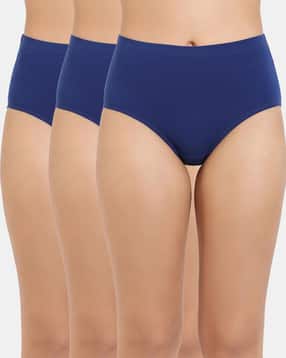 zivame Pack of 3 Full-Coverage High-Rise Hipsters-picture-20
