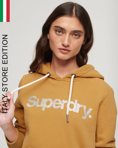 SUPERDRY Metallic Core Logo Hoodie