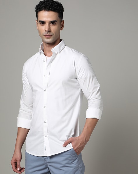 Spykar Men Regular Fit Shirt