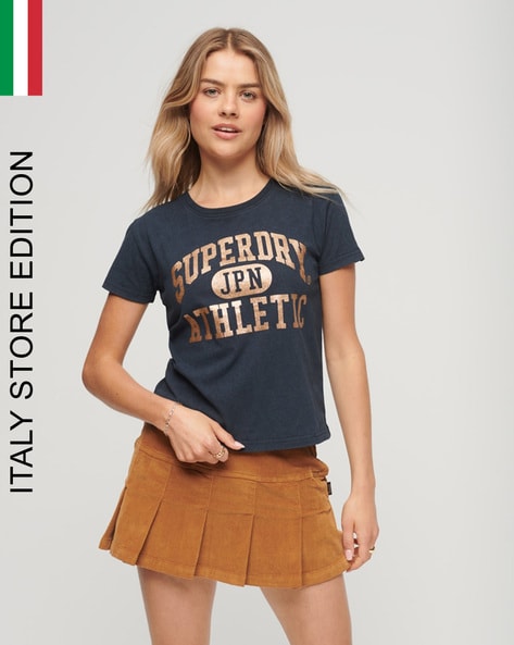 Superdry College Scripted Graphic T-Shirt