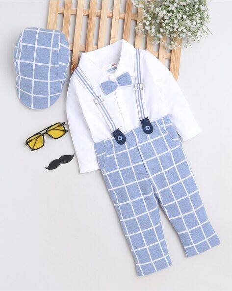 BUMZEE Checked Multi-Piece Suit Set