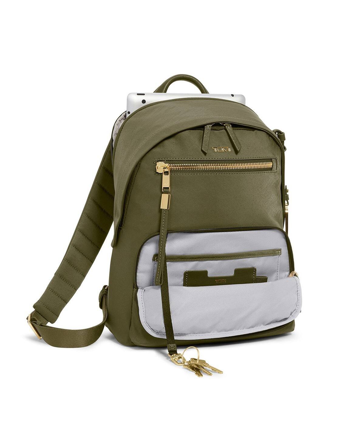 Buy TUMI Voyageur Denver Backpack | Olive Green Color Women | AJIO