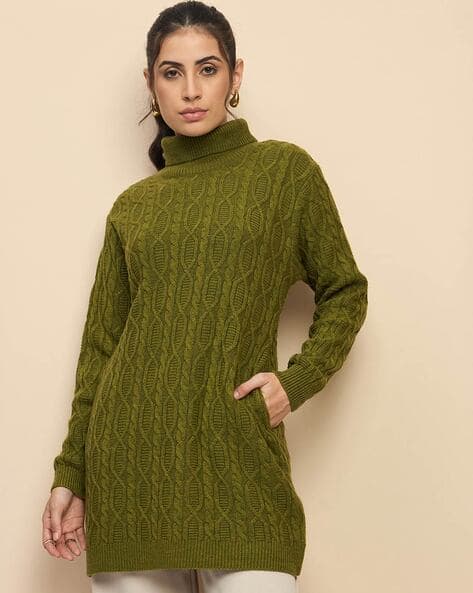 Buy Green Sweaters Cardigans for Women by CLAPTON Online