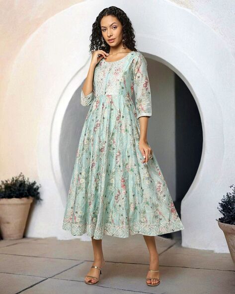 Buy Mint Green Dresses Gowns for Women by AVAASA SET Online Ajio