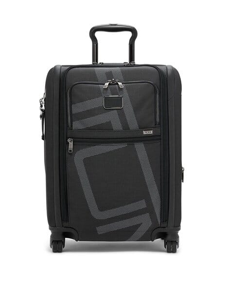 Alpha Continental Dual Access 4-Wheeled Carry On Trolley Bag