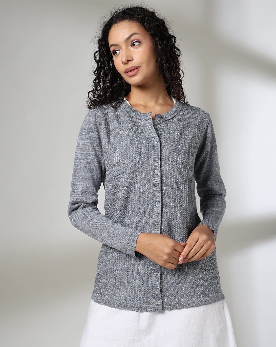 Buy Violet Sweaters & Cardigans for Women by AVAASA MIX N' MATCH