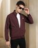 Buy Maroon Jackets & Coats for Men by DNMX Online | Ajio.com
