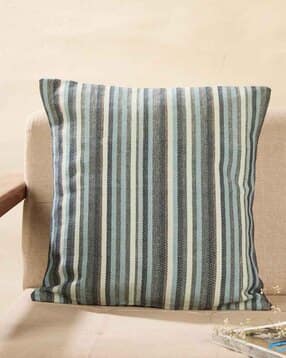 fabindia Striped Cushion Cover 20'' x 20''-picture-38