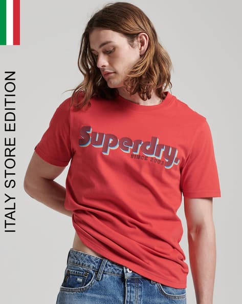 SUPERDRY Terrain Logo Print Classic T-Shirt