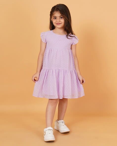 strapless open back dress Purple Ice Princess – Little Adventures main image 0
