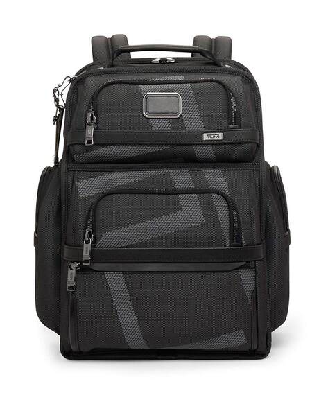 Buy TUMI Alpha Tumi Brief Backpack | Reflective Black Color Men