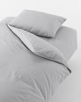 Washed King-Size Cotton Duvet Cover