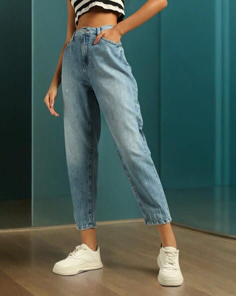 Buy Blue Jeans Jeggings for Women by DNMX Online