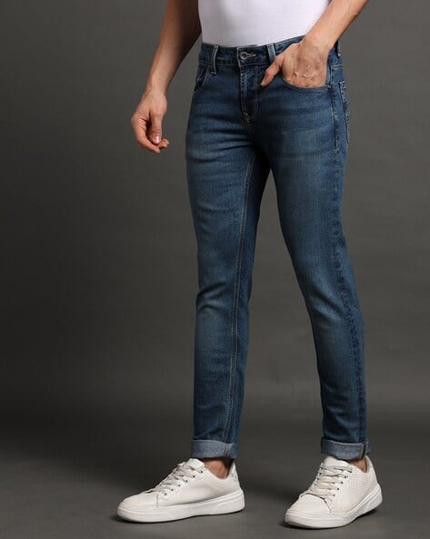 SPYKAR Men Lightly Washed Low-Rise Skinny Fit Jeans