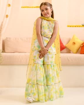 pspeaches Girls Printed 3-Piece Suit Set-picture-19