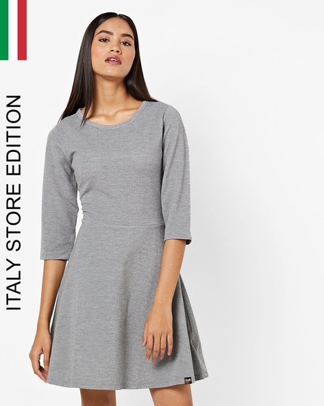 Buy Grey Dresses for Women by SUPERDRY Online Ajio