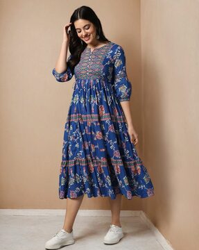 Buy Blue Dresses Gowns for Women by AVAASA SET Online Ajio