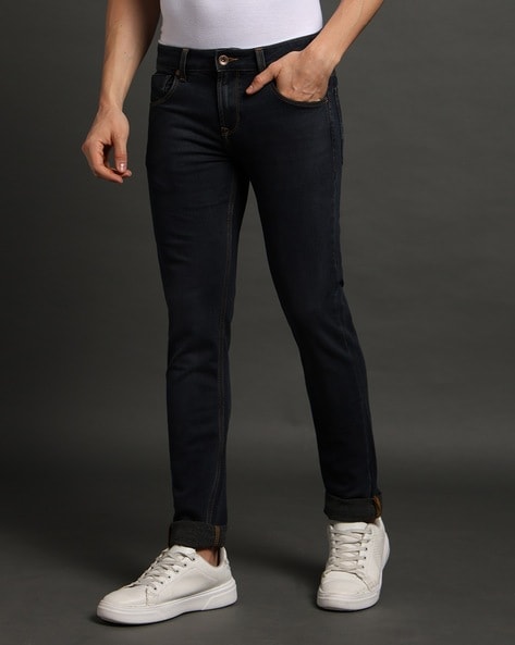 Spykar Men Low-Rise Skinny Fit Jeans