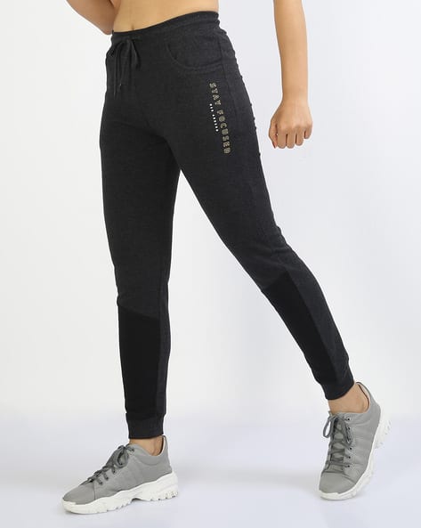 Buy Charcoal Track Pants for Women by Ardeur Online