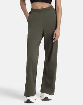 Women Straight Fit Pants with Insert Pockets-image-29