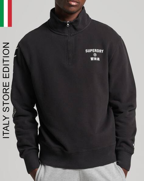 Code Core Sport Half Zip Loose Fit Sweatshirt