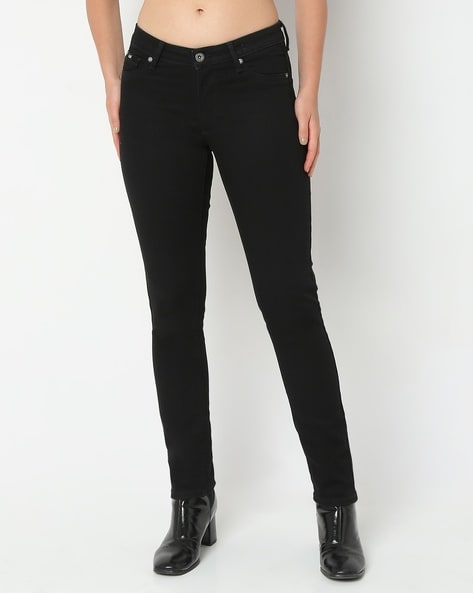 Gas Women Mid-Rise Slim Fit Jeans